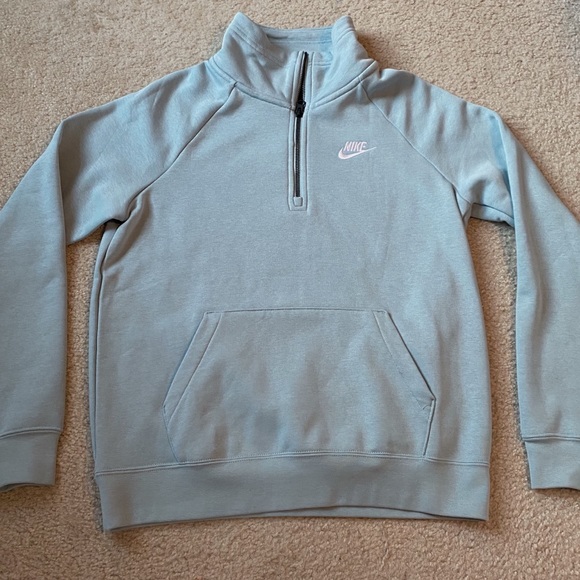 Nike Tops - Nike half zip hoodie NWOT